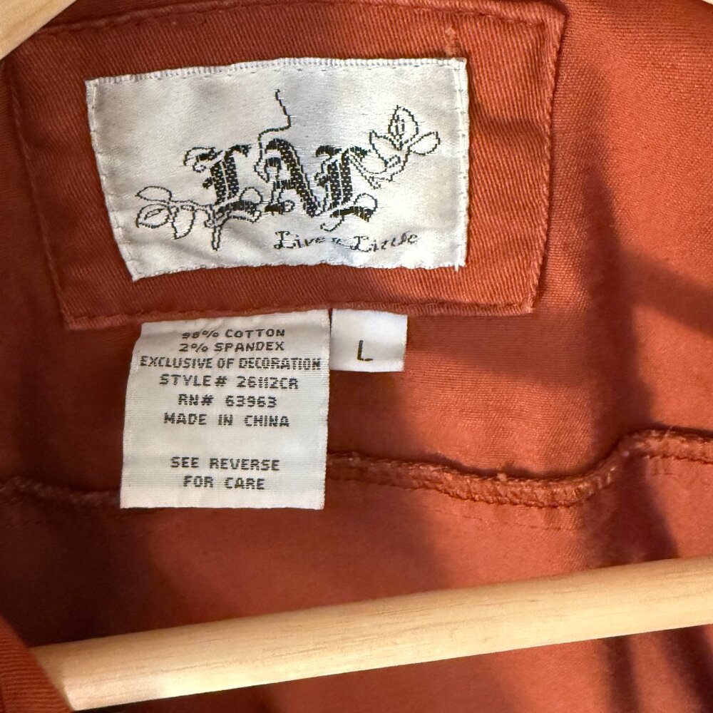 Rust Orange Jacket - Picture 3 of 5